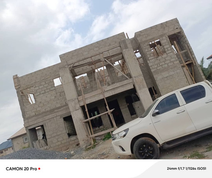 Multi-storey building under construction